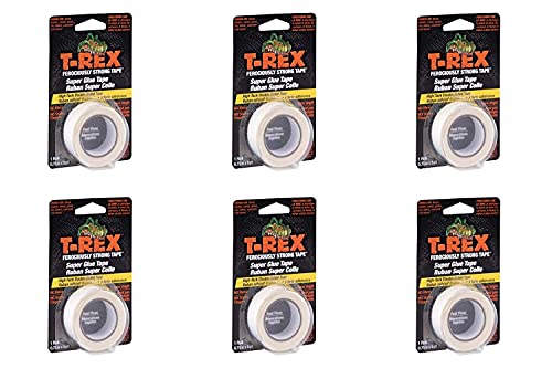 T Rex Tape Doppelseitiges Klebeband mit hoher Klebekraft, 6 Stück von T-Rex