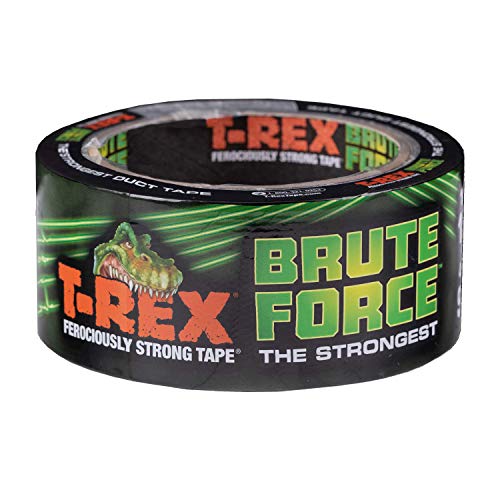 T-Rex Brute Force Klebeband, das stärkste Hochleistungs-Klebeband, Gaffa, wasserdichte Rückseite, 48 mm x 9,1 m, Schwarz T-Rex Brute Force Klebeband, das stärkste Hochleistungs-Klebeband, Gaffa, wasserdichte Rückseite, 48 mm x 9,1 m, Schwarz von T-Rex