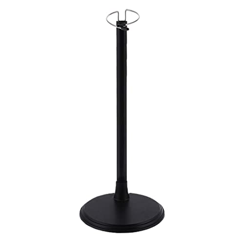 TOOYFUL T Verstellbar Puppenständer Unterstützung für Puppen, Puppen Kleidung Display Stand Modell Halterung - Schwarz, 45CM Schwarz von T TOOYFUL