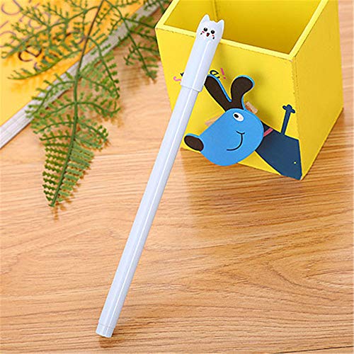 0,5 mm süße Katze Stift Kugelschreiber Gelstifte Schwarz Kugelschreiber für Kinder Studenten Bürobedarf Schreibwaren Schule von TopHomer
