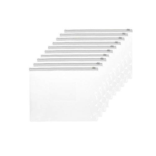 20 Stücke Dokumententasche Zipper A4/A5 Klare Reissverschluss Beutel Transparente Aktenbeutel Aktenordner für Papier, Dokumente, Kosmetika, Hausaufgaben 20 Stücke Dokumententasche Zipper A4/A5 Klare Reissverschluss Beutel Transparente Aktenbeutel Aktenordner für Papier, Dokumente, Kosmetika, Hausaufgaben von T&F