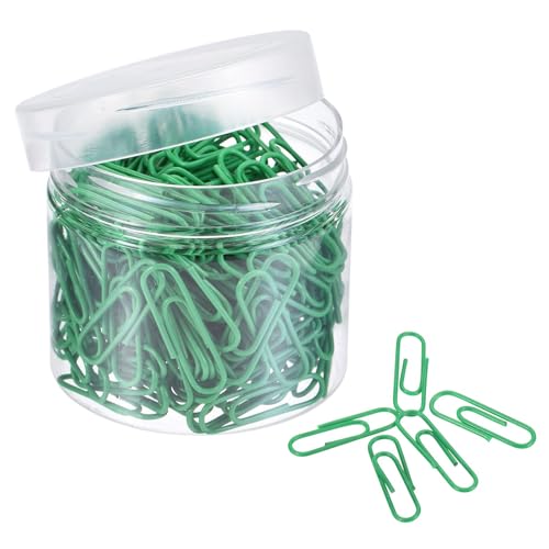 TA-VIGOR Büroklammern, klein, 2,8 cm, vinylbeschichtet, um ein Reißen zu verhindern, Seiten mit Box für Büro, Zuhause, Grün, 200 Stück TA-VIGOR Büroklammern, klein, 2,8 cm, vinylbeschichtet, um ein Reißen zu verhindern, Seiten mit Box für Büro, Zuhause, Grün, 200 Stück von TA-VIGOR