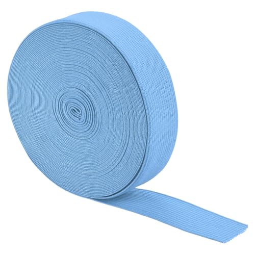 TA-VIGOR Elastische Bänder zum Nähen, 2,5 cm breit, 10 Yard Stretch flache elastische Schnur, elastische Spule Kleidungsstück Band zum Nähen von Maske, Kunst und Handwerk, Schneidern, Perücken, Bund von TA-VIGOR
