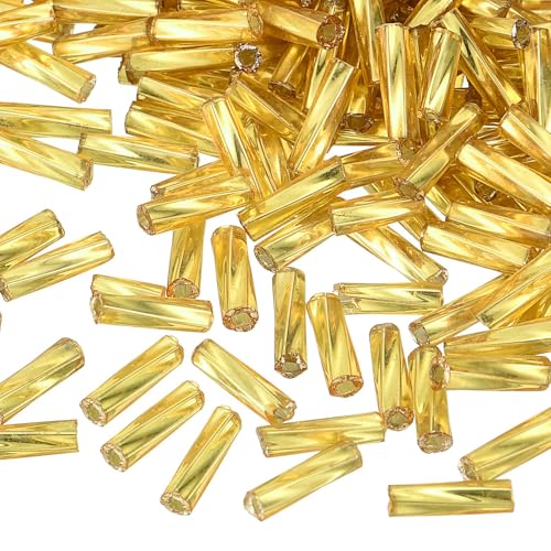 TA-VIGOR Glasperlen in Dunkelgold, 6 x 1,7 mm, Abstandshalter für Schmuckherstellung, DIY-Halsketten, Armbänder, Ohrringe, Perlenhandwerk und Zubehör, 1200 Stück TA-VIGOR Glasperlen in Dunkelgold, 6 x 1,7 mm, Abstandshalter für Schmuckherstellung, DIY-Halsketten, Armbänder, Ohrringe, Perlenhandwerk und Zubehör, 1200 Stück von TA-VIGOR