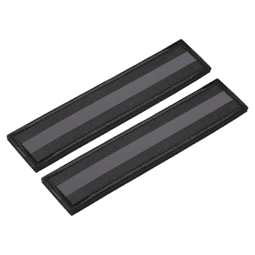 TA-VIGOR Reflektierende Flicken, 2,5 x 15,2 cm, Klettaufkleber für Fahrrad, Jacken, Rucksäcke, Helme, Kindermäntel, hohe Sichtbarkeit, Nachtsicherheitsband, Applikationen, schwarz, 2 Stück TA-VIGOR Reflektierende Flicken, 2,5 x 15,2 cm, Klettaufkleber für Fahrrad, Jacken, Rucksäcke, Helme, Kindermäntel, hohe Sichtbarkeit, Nachtsicherheitsband, Applikationen, schwarz, 2 Stück von TA-VIGOR