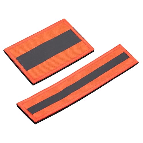 TA-VIGOR Reflektierende Flicken, 2 x 15,2 cm, 5,2 x 7,6 cm, Klettaufkleber für Fahrrad, Jacken, Rucksäcke, Helme, Kindermäntel, hohe Sichtbarkeit, Nachtsicherheitsband, Applikationen, Orange TA-VIGOR Reflektierende Flicken, 2 x 15,2 cm, 5,2 x 7,6 cm, Klettaufkleber für Fahrrad, Jacken, Rucksäcke, Helme, Kindermäntel, hohe Sichtbarkeit, Nachtsicherheitsband, Applikationen, Orange von TA-VIGOR