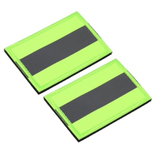 TA-VIGOR Reflektierende Flicken, 5,1 x 7,6 cm, Klettaufkleber für Fahrrad, Jacken, Rucksäcke, Helme, Kindermäntel, hohe Sichtbarkeit, Nachtsicherheitsband, Applikationen, Grün, 2 Stück TA-VIGOR Reflektierende Flicken, 5,1 x 7,6 cm, Klettaufkleber für Fahrrad, Jacken, Rucksäcke, Helme, Kindermäntel, hohe Sichtbarkeit, Nachtsicherheitsband, Applikationen, Grün, 2 Stück von TA-VIGOR