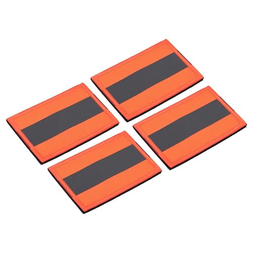 TA-VIGOR Reflektierende Flicken, 5,1 x 7,6 cm, Klettaufkleber für Fahrrad, Jacken, Rucksäcke, Helme, Kindermäntel, hohe Sichtbarkeit, Nachtsicherheitsband, Applikationen, Orange, 4 Stück TA-VIGOR Reflektierende Flicken, 5,1 x 7,6 cm, Klettaufkleber für Fahrrad, Jacken, Rucksäcke, Helme, Kindermäntel, hohe Sichtbarkeit, Nachtsicherheitsband, Applikationen, Orange, 4 Stück von TA-VIGOR