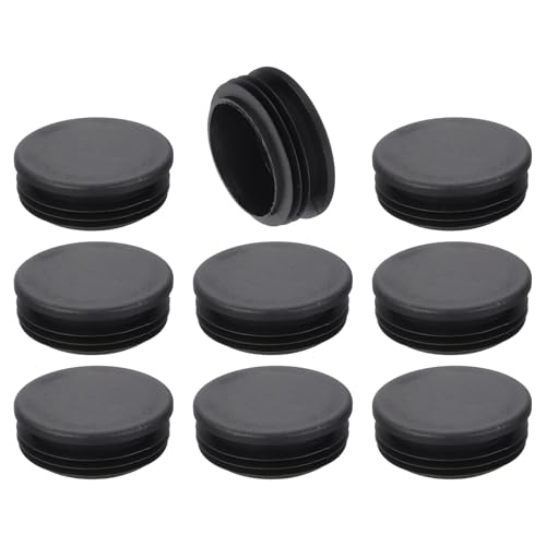 TA-VIGOR Runde Kunststoff-Endkappen, 53 mm, schwarze PE-Rohrstopfen für Stuhl, Tisch, Möbelbeine, Gleitbodenschutz, Rohrkappen für Bank, Hocker, Rahmen, Rohrendabdeckungen, 9 Stück TA-VIGOR Runde Kunststoff-Endkappen, 53 mm, schwarze PE-Rohrstopfen für Stuhl, Tisch, Möbelbeine, Gleitbodenschutz, Rohrkappen für Bank, Hocker, Rahmen, Rohrendabdeckungen, 9 Stück von TA-VIGOR