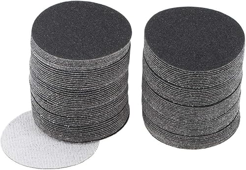 TA-VIGOR Schleifscheiben, 50 mm, Körnung 150, 5,1 cm, Klett-Schleifpapier, elektrostatisch, Sandpflanzen, Siliziumkarbid, 100 Stück TA-VIGOR Schleifscheiben, 50 mm, Körnung 150, 5,1 cm, Klett-Schleifpapier, elektrostatisch, Sandpflanzen, Siliziumkarbid, 100 Stück von TA-VIGOR