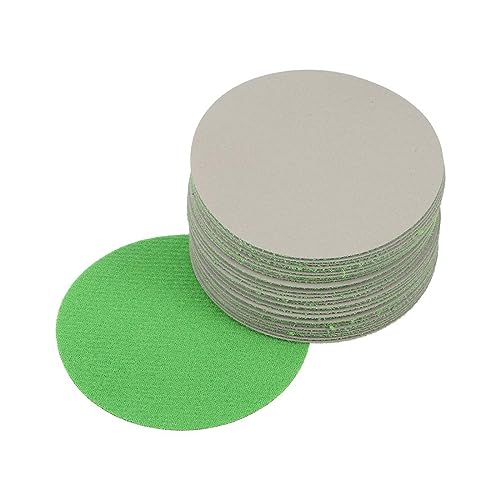TA-VIGOR Schleifscheiben, 75 mm, Körnung 3000, 7,6 cm, Klett-Schleifpapier, elektrostatischer Sand, Pflanzen, Siliziumkarbid-Schleifscheiben, 30 Stück von TA-VIGOR