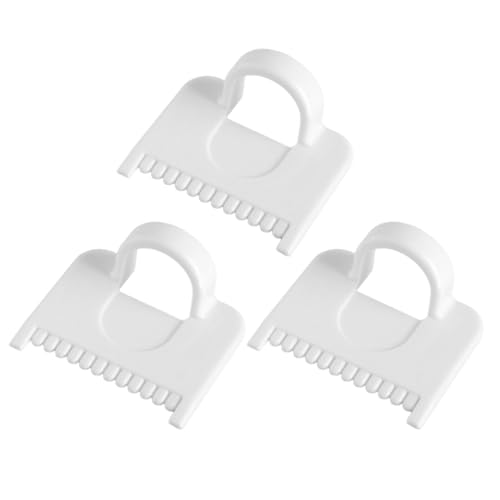 Nähschablonen, 3 Sets Nähschablonen-Set, multifunktionale Bastelmesswerkzeuge, Fingerschutz, Kantenstichschloss für gleichmäßige Stiche von TABSIRAH
