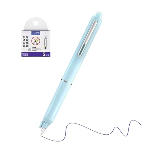 TABSIRAH Füllfederhalter, feine Feder, 0,38 mm feine Feder, nachfüllbare Tintenpatronen für Kalligraphie, Skizzieren, Zeichnen, Kritzeln, Tagebuch, Schreiben, Tagebuch TABSIRAH Füllfederhalter, feine Feder, 0,38 mm feine Feder, nachfüllbare Tintenpatronen für Kalligraphie, Skizzieren, Zeichnen, Kritzeln, Tagebuch, Schreiben, Tagebuch von TABSIRAH