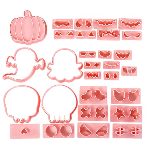 TABSIRAH Halloween-Backzubehör, Halloween-Briefmarken, Backwerkzeuge – sicheres Gadget-Zubehör, Dekorationswerkzeuge für Kinder, Party, Geburtstag, Herbst, Küche, Zuhause, Weihnachten, Urlaub von TABSIRAH
