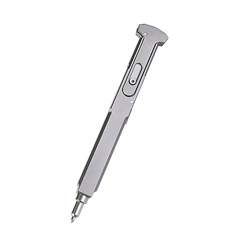TACTICAL GEEK TActuator12 Kugelschreiber aus Titanlegierung zum Schreiben, EDC-Taschenstift für Männer, Kugelschreiber aus Metall für den täglichen Gebrauch, sandgestrahlt von TACTICAL_GEEK