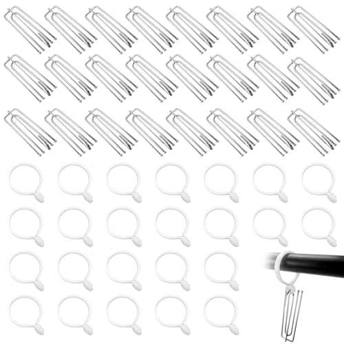 Gardinenhaken,24 Stück Edelstahl Vorhänge Haken, Curtain Hooks,Klammer Klemmhaken Vorhanghaken für Gardinen und Vorhangringe Gardinenhaken,24 Stück Edelstahl Vorhänge Haken, Curtain Hooks,Klammer Klemmhaken Vorhanghaken für Gardinen und Vorhangringe von TAGOQUEN