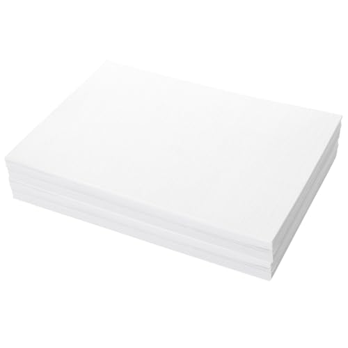 TAICHEUT 200 Blatt 21,6 x 27,9 cm Leinenstruktur, 240 g/m² weißes Kartonpapier, Hochzeitseinladungskarton zum Bedrucken, Visitenkarten, Einladungen und Bastelprojekte von TAICHEUT