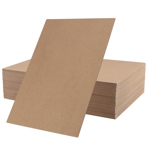 TAICHEUT MDF-Holzplatten, A4, 300 x 210 x 2 mm, mitteldichte Faserplatte, Holzplatten zum Schnitzen, Malen, Basteln, 40 Stück TAICHEUT MDF-Holzplatten, A4, 300 x 210 x 2 mm, mitteldichte Faserplatte, Holzplatten zum Schnitzen, Malen, Basteln, 40 Stück von TAICHEUT