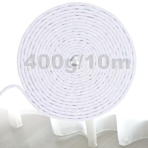 TAIHOBO 10m Bleiband für Gardinen, 40g pro Meter Bleiband für Gardinen Schwer, Schwere Duschvorhang Beschwerer zum Stabilisieren der Aufhängung, für Vorhänge Duschvorhang und Moskitonetze TAIHOBO 10m Bleiband für Gardinen, 40g pro Meter Bleiband für Gardinen Schwer, Schwere Duschvorhang Beschwerer zum Stabilisieren der Aufhängung, für Vorhänge Duschvorhang und Moskitonetze von TAIHOBO