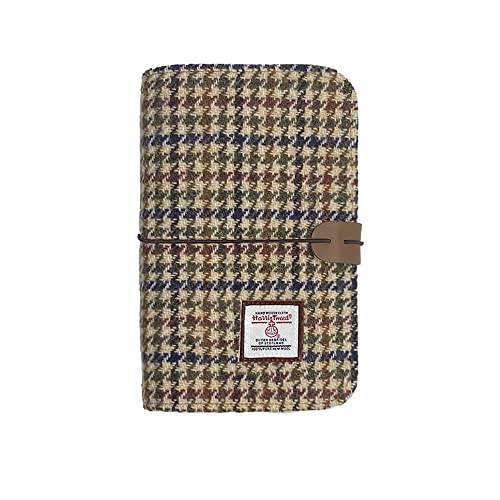 TAILORMAP Harris Tweed A6-Notizbuch, 6-Ring-Planer, Wollstoff, nachfüllbarer Budget-Ordner, A6-Nachfüllpapier und Planer-Einlagen, Tagebücher zum Schreiben, A6-Größe (Nr.614) von TAILORMAP