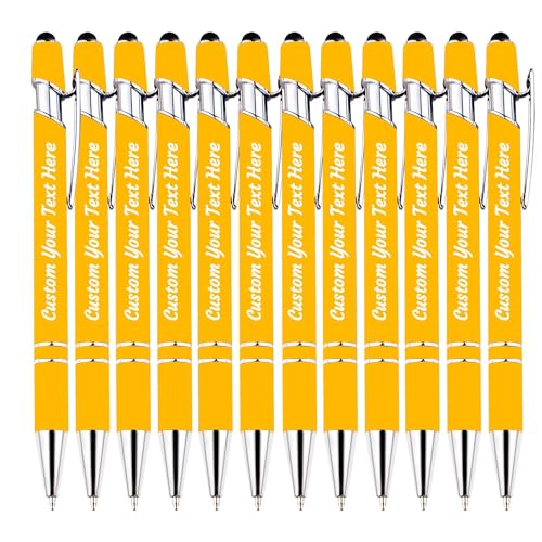 Personalisierter Füllfederhalter mit Namen, benutzerdefinierte 36er-Packung Touch-Kugelschreiber, perfekt für Firmengeschenke, Abschlussfeiern, Geburtstage, Weihnachten, schreibt reibungslos Personalisierter Füllfederhalter mit Namen, benutzerdefinierte 36er-Packung Touch-Kugelschreiber, perfekt für Firmengeschenke, Abschlussfeiern, Geburtstage, Weihnachten, schreibt reibungslos von TAISGONGBY