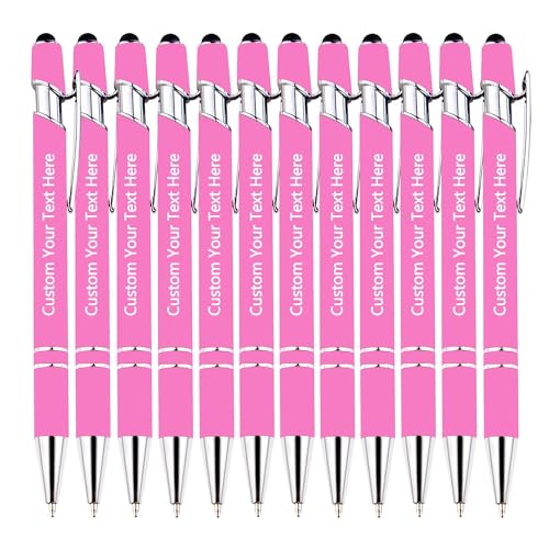 Personalisierter Füllfederhalter mit Namen, benutzerdefinierte 36er-Packung Touch-Kugelschreiber, perfekt für Firmengeschenke, Abschlussfeiern, Geburtstage, Weihnachten, schreibt reibungslos Personalisierter Füllfederhalter mit Namen, benutzerdefinierte 36er-Packung Touch-Kugelschreiber, perfekt für Firmengeschenke, Abschlussfeiern, Geburtstage, Weihnachten, schreibt reibungslos von TAISGONGBY