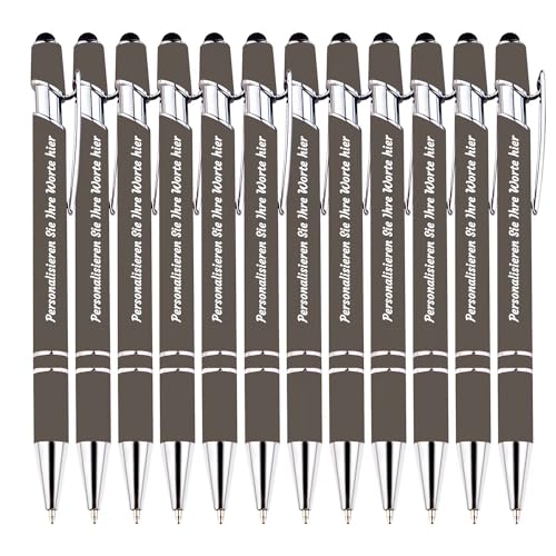 TAISGONGBY Benutzerdefinierte Stift, 252 Packungen personalisierte Stift mit Namen, Soft-Touch-Kugelschreiber, beste Stift für Weihnachten, Graduierung, Jubiläum, Büro, glattes Schreiben TAISGONGBY Benutzerdefinierte Stift, 252 Packungen personalisierte Stift mit Namen, Soft-Touch-Kugelschreiber, beste Stift für Weihnachten, Graduierung, Jubiläum, Büro, glattes Schreiben von TAISGONGBY