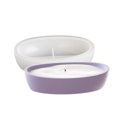 TAKOXIA Silikonform, temperaturbeständige Silikonform, oval, Boot, Kerzen, Glas, einfach zu bedienen, Aufbewahrungsbox, Epoxidharz, Pflanzgefäßform TAKOXIA Silikonform, temperaturbeständige Silikonform, oval, Boot, Kerzen, Glas, einfach zu bedienen, Aufbewahrungsbox, Epoxidharz, Pflanzgefäßform von TAKOXIA