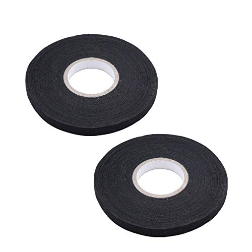 TAKPART 2x KFZ Auto Isolierband Gewebeband Klebeband Kabelbaum Baumwolle 9mm x 25 m TAKPART 2x KFZ Auto Isolierband Gewebeband Klebeband Kabelbaum Baumwolle 9mm x 25 m von TAKPART