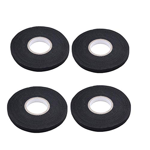TAKPART 4x KFZ Auto Isolierband Gewebeband Klebeband Kabelbaum Baumwolle 9mm x 25 m TAKPART 4x KFZ Auto Isolierband Gewebeband Klebeband Kabelbaum Baumwolle 9mm x 25 m von TAKPART
