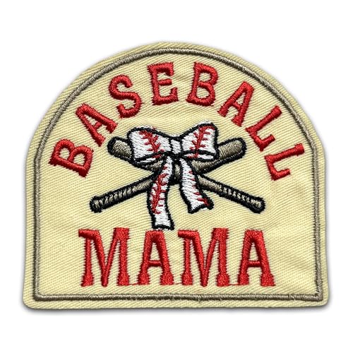 Baseball-Mama-Aufnäher, 7,6 cm, Baseball-Schleife, Sport-Stil, Baseball-Mutter, Softball, zum Aufbügeln oder Aufnähen, Stickerei-Aufnäher für Trucker, Hüte, Kleidung, Rucksack, DIY-Zubehör, Freunde Baseball-Mama-Aufnäher, 7,6 cm, Baseball-Schleife, Sport-Stil, Baseball-Mutter, Softball, zum Aufbügeln oder Aufnähen, Stickerei-Aufnäher für Trucker, Hüte, Kleidung, Rucksack, DIY-Zubehör, Freunde von TAMAILA