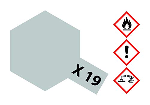 TAMIYA 81019 X-19 Rauch glänzend 23ml-Lackierfarbe für Plastikmodellbau, Bastelzubehör, Farbe für den Modellbau, S TAMIYA 81019 X-19 Rauch glänzend 23ml-Lackierfarbe für Plastikmodellbau, Bastelzubehör, Farbe für den Modellbau, S von TAMIYA