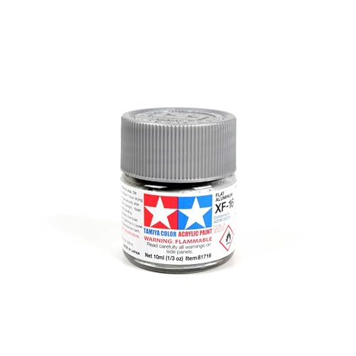 Tamiya 81716 - Mini-Acrylfarbe, matt, Aluminium, 10 ml, XF-16. Tamiya 81716 - Mini-Acrylfarbe, matt, Aluminium, 10 ml, XF-16. von TAMIYA