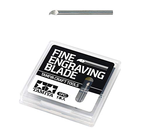 Tamiya 300074135 Gravurklinge 0,1mm, 2mm Schaft, L.25mm Tamiya 300074135 Gravurklinge 0,1mm, 2mm Schaft, L.25mm von TAMIYA