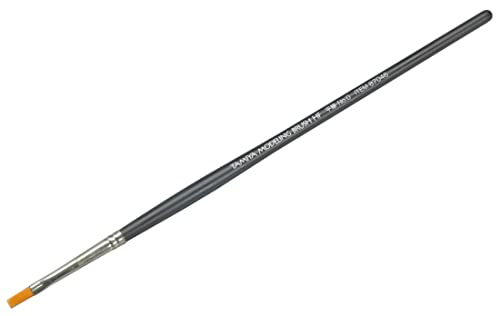 Tamiya 87046 Pinsel High Finish, flach No. 0, Modellbau-Zubehör, Bastelwerkzeuge, hochwertiges Modellbauzubehör, Mehrfarbig, Large Tamiya 87046 Pinsel High Finish, flach No. 0, Modellbau-Zubehör, Bastelwerkzeuge, hochwertiges Modellbauzubehör, Mehrfarbig, Large von TAMIYA