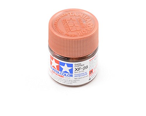 Tamiya Acrylfarbe matt 10 ml XF-28 Dark Copper von TAMIYA