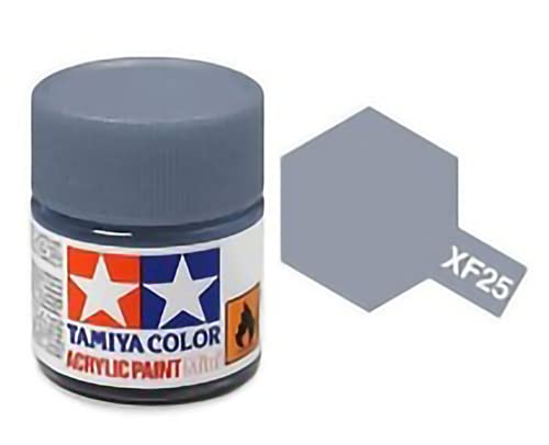 Tamiya Acrylfarbe matt 10ml XF-25 LIGHT SEA GREY von TAMIYA