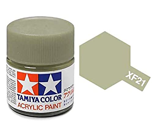 Tamiya Model Color Acrylfarbe XF-21 Sky Net 10ml 81721 mit RCECHO Vollversion Apps Ausgabe von TAMIYA