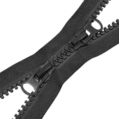 TAMSNDL Reißverschluss 80/90/100 cm 8# Harzreißverschluss, Doppelschieber, Reißverschlüsse, Taschen, offene Reißverschlüsse, Reparaturset, DIY-Nähzubehör for Kleidungsstücke (rot, 90 cm)(Black,90cm) TAMSNDL Reißverschluss 80/90/100 cm 8# Harzreißverschluss, Doppelschieber, Reißverschlüsse, Taschen, offene Reißverschlüsse, Reparaturset, DIY-Nähzubehör for Kleidungsstücke (rot, 90 cm)(Black,90cm) von TAMSNDL