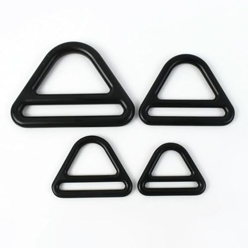 TAMTAK 5/10 Stück 25–50 mm Metall-Ringschnalle, dreieckige Tri-Glide-Schnallen, Taschengurt, Gurtband, Verstellbarer Hakenverschluss, DIY-Hardware-Zubehör TAMTAK 5/10 Stück 25–50 mm Metall-Ringschnalle, dreieckige Tri-Glide-Schnallen, Taschengurt, Gurtband, Verstellbarer Hakenverschluss, DIY-Hardware-Zubehör von TAMTAK