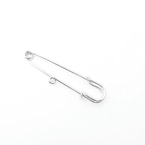 10 Stück 57 mm robuste Sicherheitsnadeln aus Metall groß Metall große Sicherheitsnadeln mit 1 Loch Sicherheitsnadel mit Schlaufen Schmuck-Sicherheitsnadeln für die Herstellung von Broschennadeln 10 Stück 57 mm robuste Sicherheitsnadeln aus Metall groß Metall große Sicherheitsnadeln mit 1 Loch Sicherheitsnadel mit Schlaufen Schmuck-Sicherheitsnadeln für die Herstellung von Broschennadeln von TAMUNI