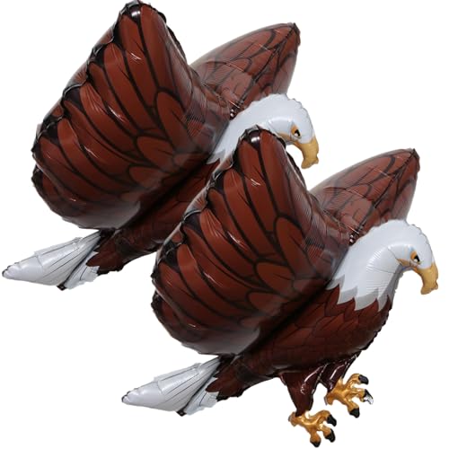 4. Juli Luftballons 2pcs 3d aufblasbare Adlerballon 33x27 Realistische Vogelballons wiederverwendbares Eagle Dekor für Kinder Babyparty Geburtstagsfeier 4th des Juli 4. Juli Luftballons 2pcs 3d aufblasbare Adlerballon 33x27 Realistische Vogelballons wiederverwendbares Eagle Dekor für Kinder Babyparty Geburtstagsfeier 4th des Juli von TANGPINGMAO