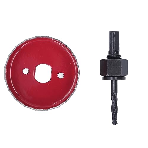 Hole Saw Blade Drill Bit Kit - Accurate Opening for Woodworking, 67mm How Saw Cutter Blade, Ideal for DIY Enthusiasts and Professional Woodworkers von TANIQIACA