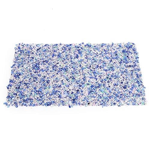 Hotfix -Band mit künstlichen Edelsteinkügelchen, Eisen auf Applique -Kettenkristallverkleidung für DIY -Dekor, hochwertiges Material, starke Klebrigkeit (Blue) von TANIQIACA