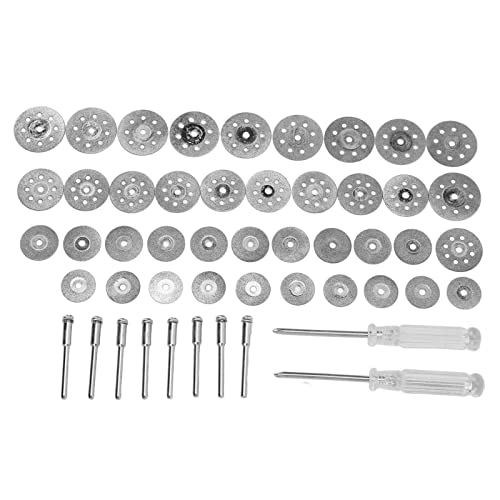Schneidrad -Set, Metallschleifscheiben -Sortiment, Werkzeugkit mit und Verbindungsstange zum Schneiden von Steinen Glaskeramik, verschiedene Größen enthalten Schneidrad -Set, Metallschleifscheiben -Sortiment, Werkzeugkit mit und Verbindungsstange zum Schneiden von Steinen Glaskeramik, verschiedene Größen enthalten von TANIQIACA