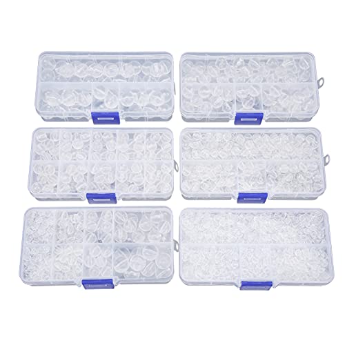 Steinperlen -Set für DIY -Schmuckhandwerk, transparente Acrylkristallperlen mit 5 verschiedenen Größen, verfügt über eine geteilte Aufbewahrungsbox, die ideal für die Herstellung Steinperlen -Set für DIY -Schmuckhandwerk, transparente Acrylkristallperlen mit 5 verschiedenen Größen, verfügt über eine geteilte Aufbewahrungsbox, die ideal für die Herstellung von TANIQIACA