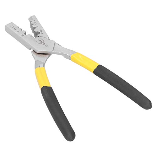 TANIQIACA Crimpzange, Klein, Tragbar, Klemme aus Kohlenstoffstahl, Handwerkzeuge, PZ0,5–16, 0,5–16 Mm2 von TANIQIACA