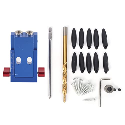 Woodworking Oblique Hole Locator, Metal Body Carpentry Tool, Drill Guide for Mortise and Oblique Holes, Wear, Easy to Operate and Install, with Double Connector Fi Woodworking Oblique Hole Locator, Metal Body Carpentry Tool, Drill Guide for Mortise and Oblique Holes, Wear, Easy to Operate and Install, with Double Connector Fi von TANIQIACA