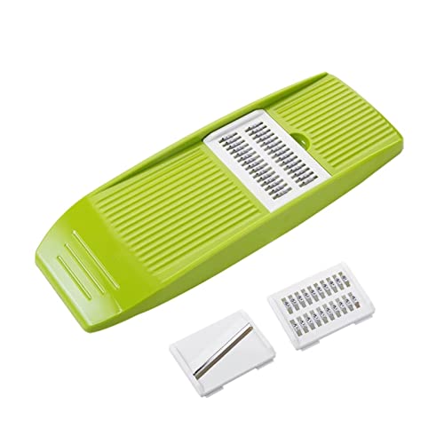TANYTAO-SHOP Obstgemüseschäler Gemüse Obst Kartoffel Slicer Schalldämpfer Dicer Cutter Chopper Reifenmutz Gemüsegüter Küchenzubehör für Heimküche (Color : Green) von TANYTAO-SHOP