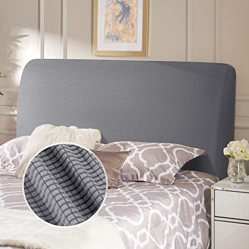 TAOCOCO Kopfteilbezug für Bett, elastisch aus Stretchmaterial, weicher Samtstoff, einfarbig, vollständige Abdeckung, waschbar, pflegeleicht, Kopfteil Abdeckung, Gw-hellgrau, Breite 180-200 cm TAOCOCO Kopfteilbezug für Bett, elastisch aus Stretchmaterial, weicher Samtstoff, einfarbig, vollständige Abdeckung, waschbar, pflegeleicht, Kopfteil Abdeckung, Gw-hellgrau, Breite 180-200 cm von TAOCOCO
